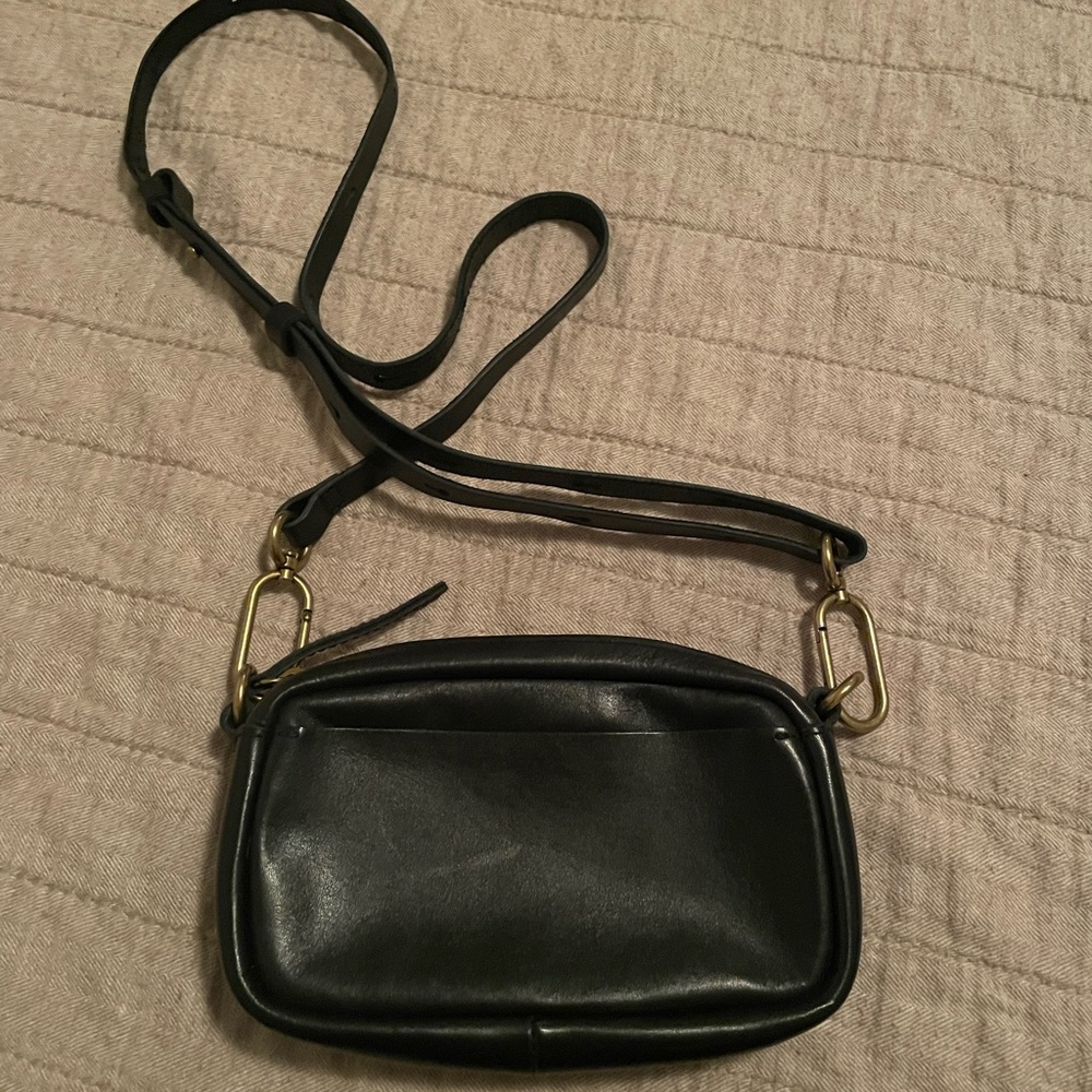 Mini black purse